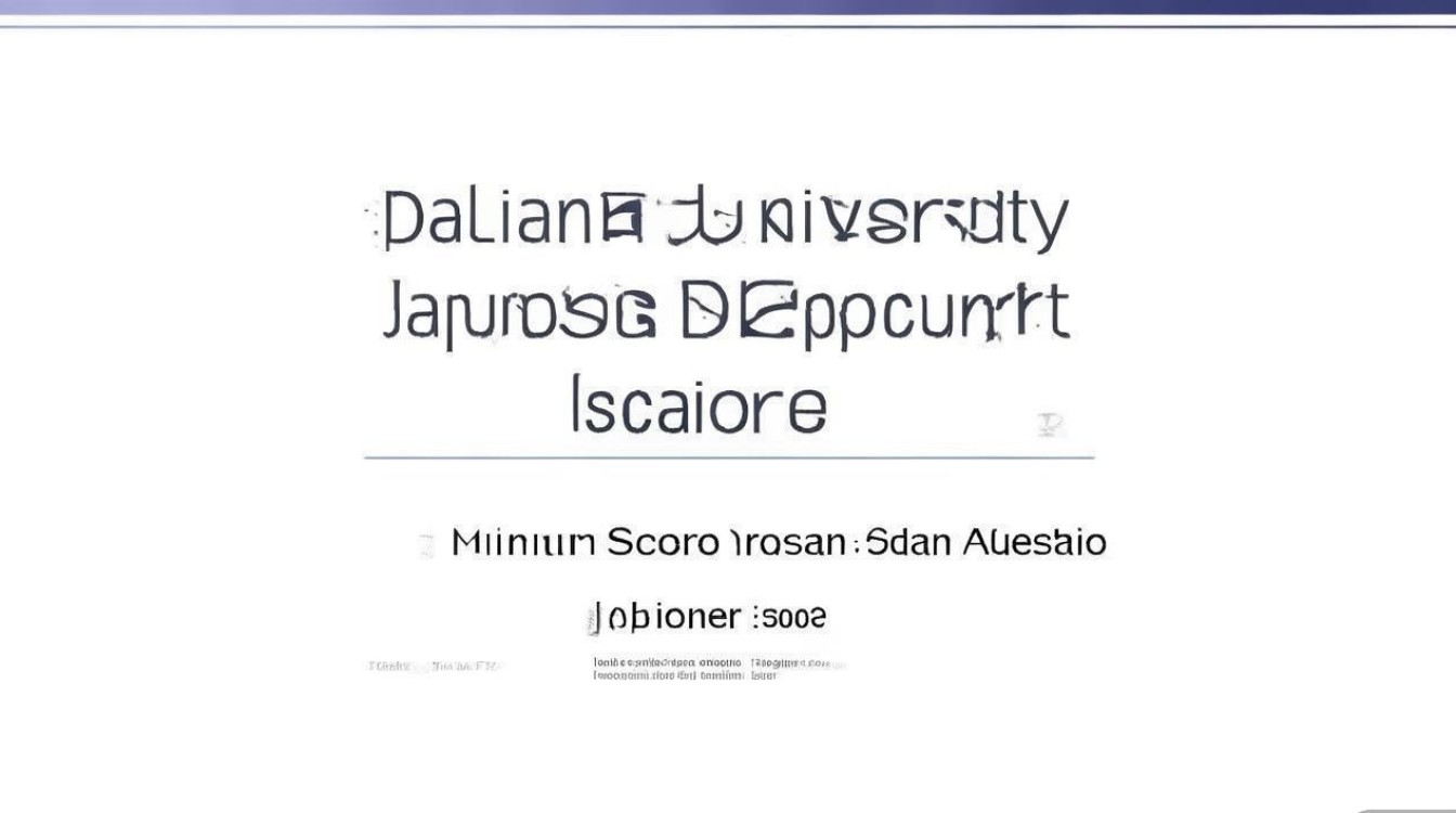 大连大学日语系录取分数线是多少，高考多少分能考上