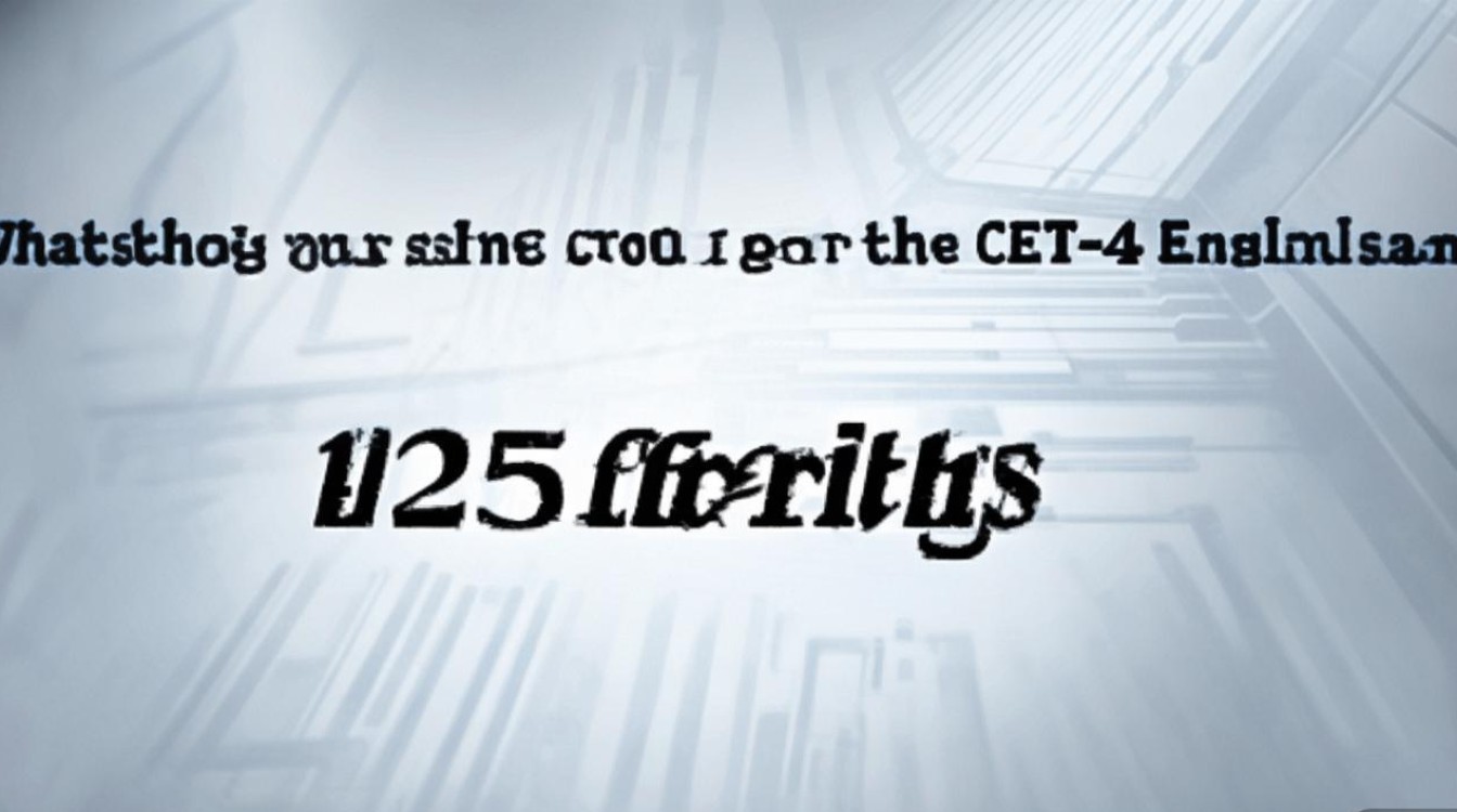 英语四级考试及格分数线是多少，425分算及格吗