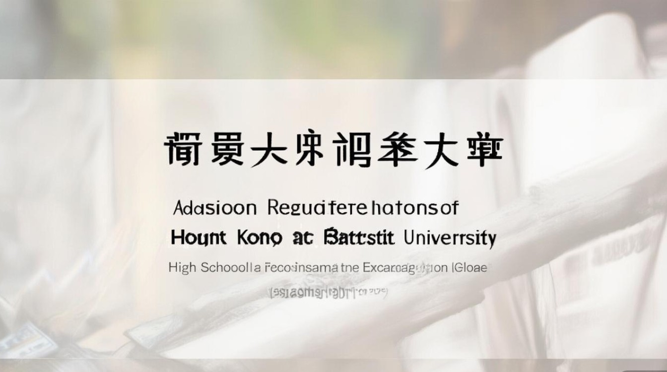 浸会大学中文录取条件是什么，高考分数线要求多少