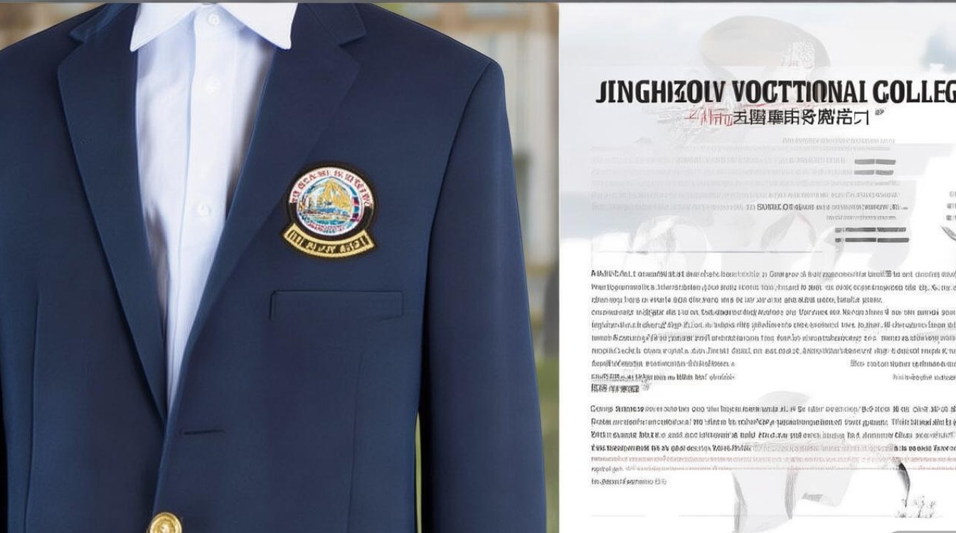 荆州职业学院校服图片，荆州职业技术学院录取通知书是什么样子的？