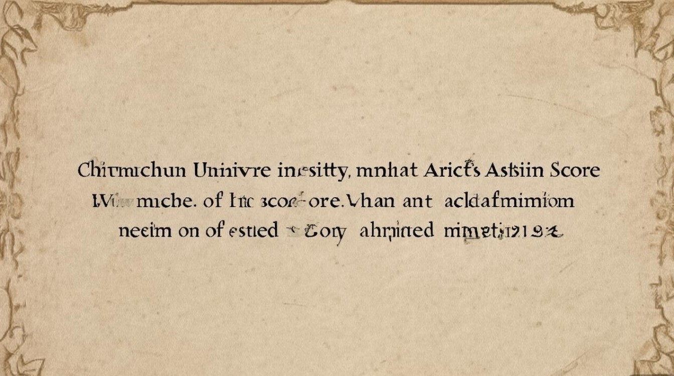 长春大学美术录取分数线是多少，2026年最低多少分能上