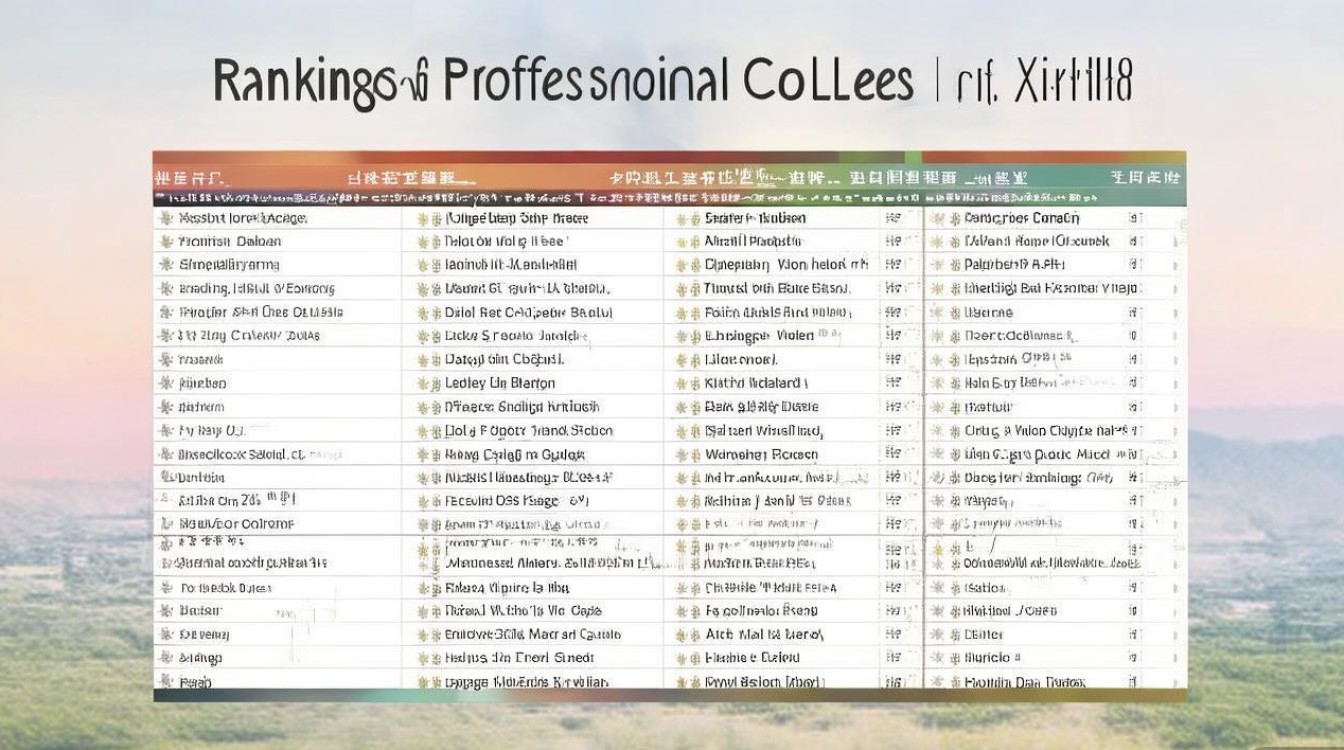 新疆职业院校排名是多少？新疆专科学校哪个好？