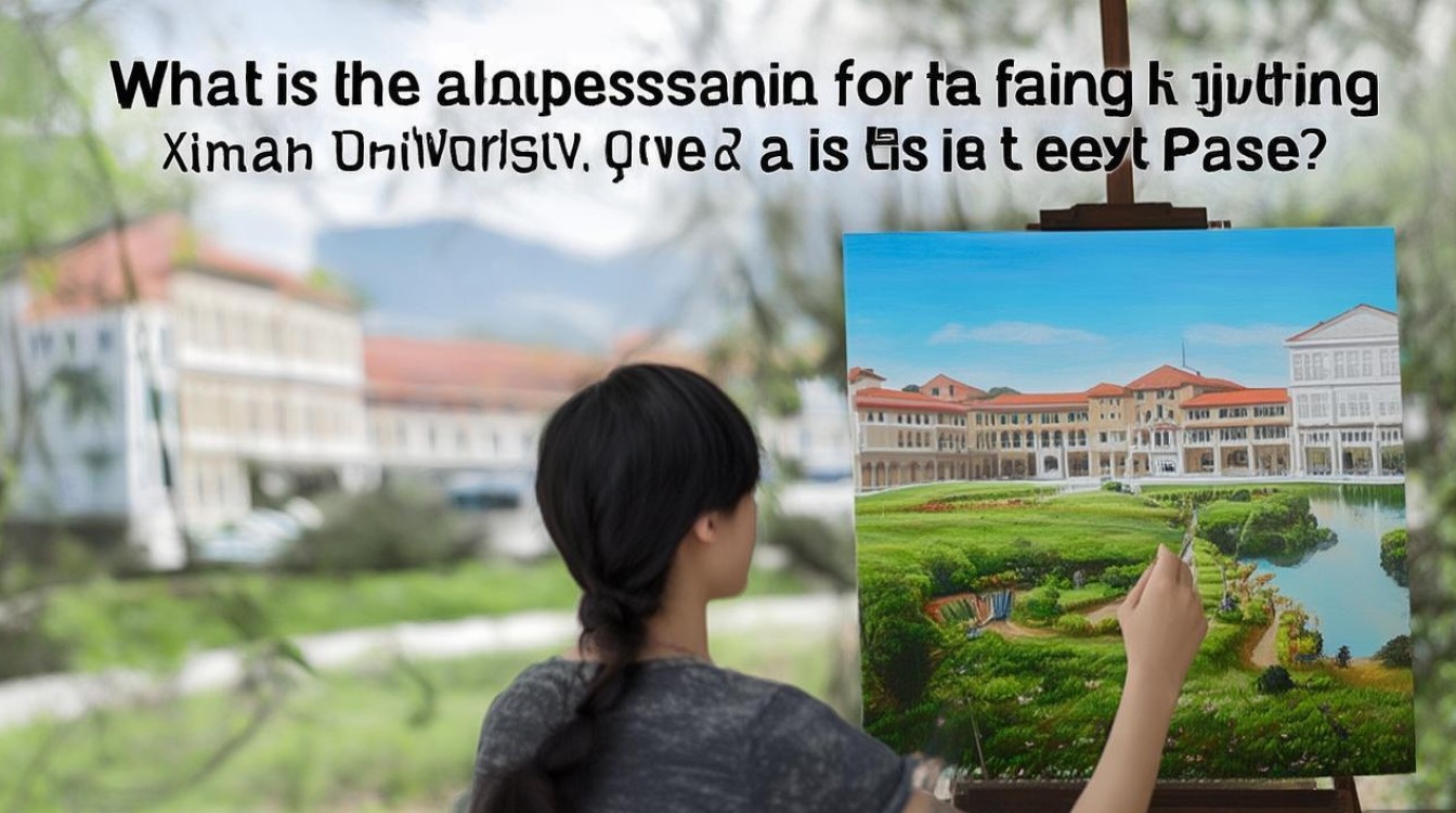 厦门大学绘画专业录取分数线是多少，好考吗？