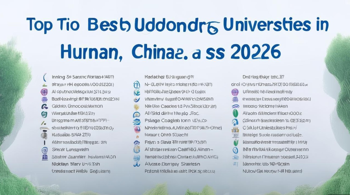 2026湖南最好的十大本科学校是哪几所,湖南本科院校排名 2026湖南最好的十大本科学校是哪几所,湖南本科院校排名