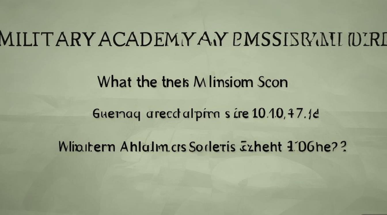 军校录取分数线是多少，考军校最低多少分能上