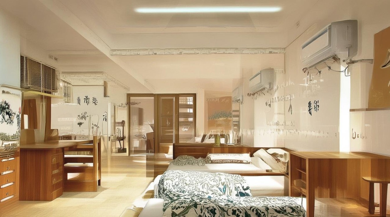 河南职业学院宿舍怎么样，几人间有空调独立卫浴吗