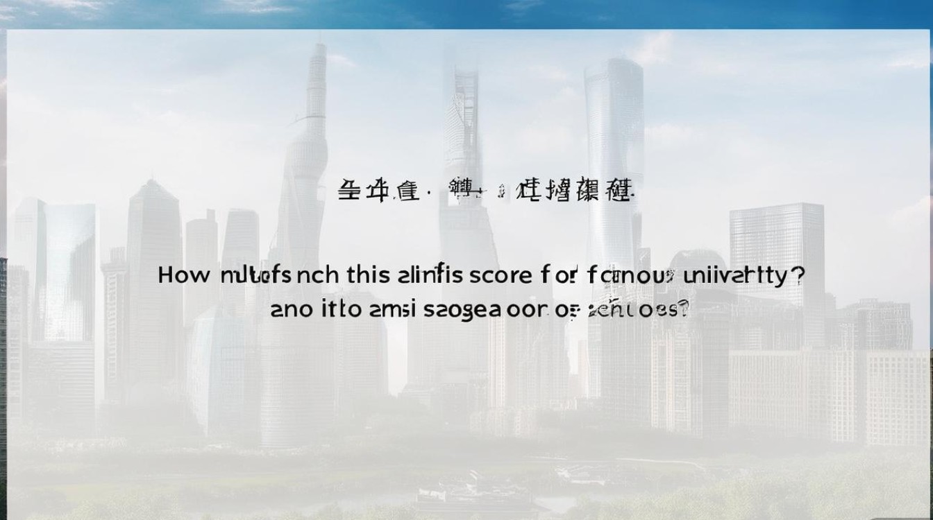 上海著名大学录取分多少，考多少分能进上海名校？