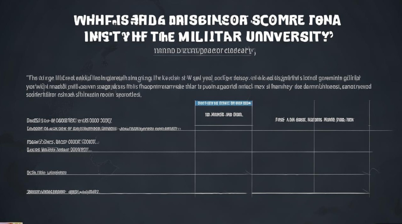 报考部队大学录取分是多少？历年分数线及录取要求详解