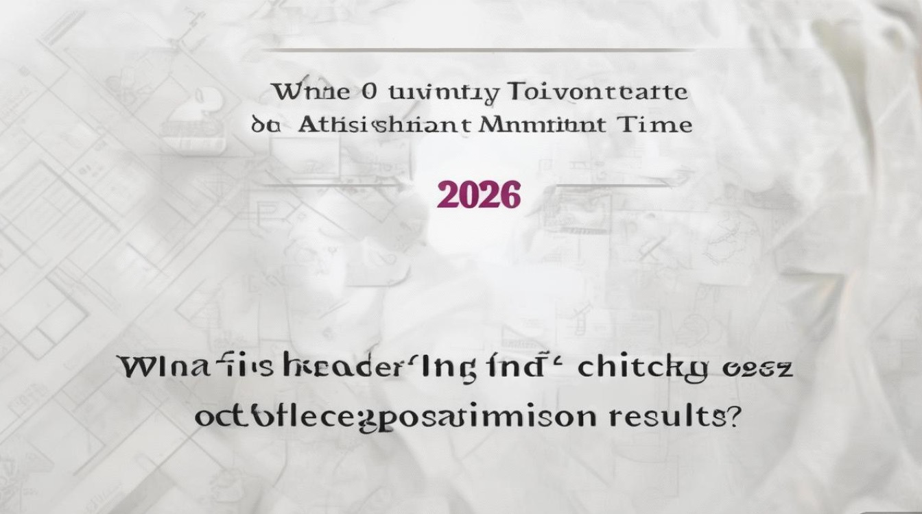 大学志愿录取公布时间是什么时候？2026 高考录取结果查询时间