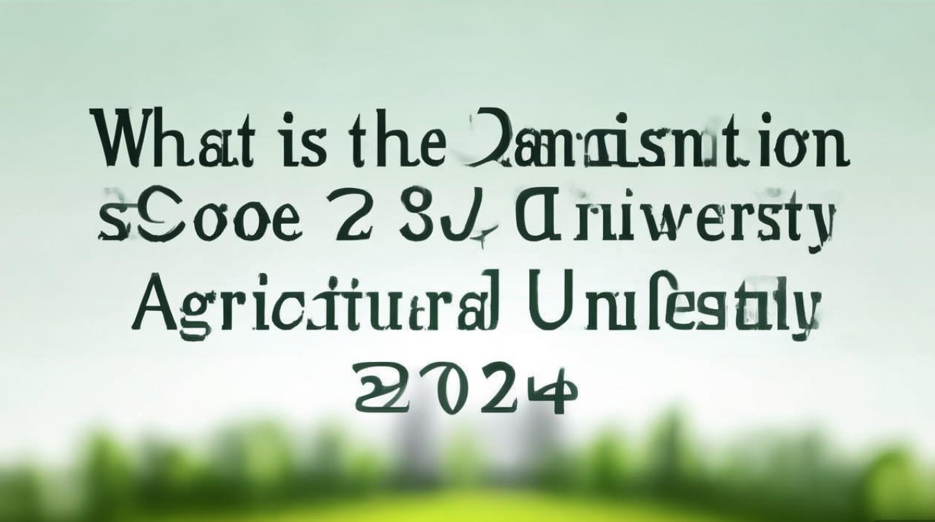 农贸大学录取分数是多少？2026 年农贸大学录取分数线