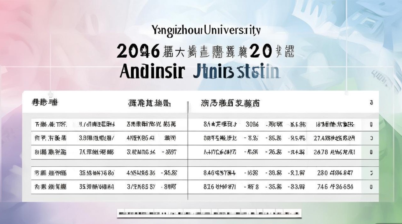 杨州大学录取情况如何？杨州大学2026录取分数线是多少