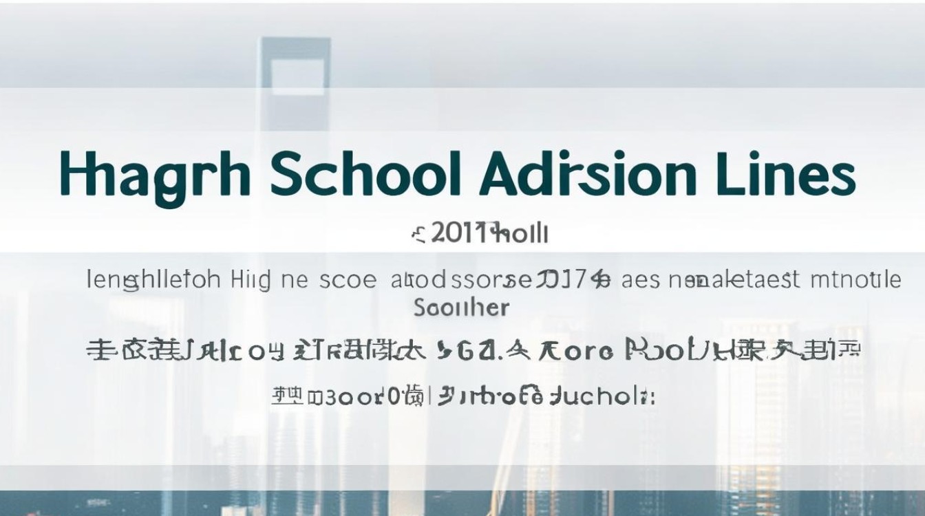 上海2017普通高中录取分数线是多少，最低多少分能上高中