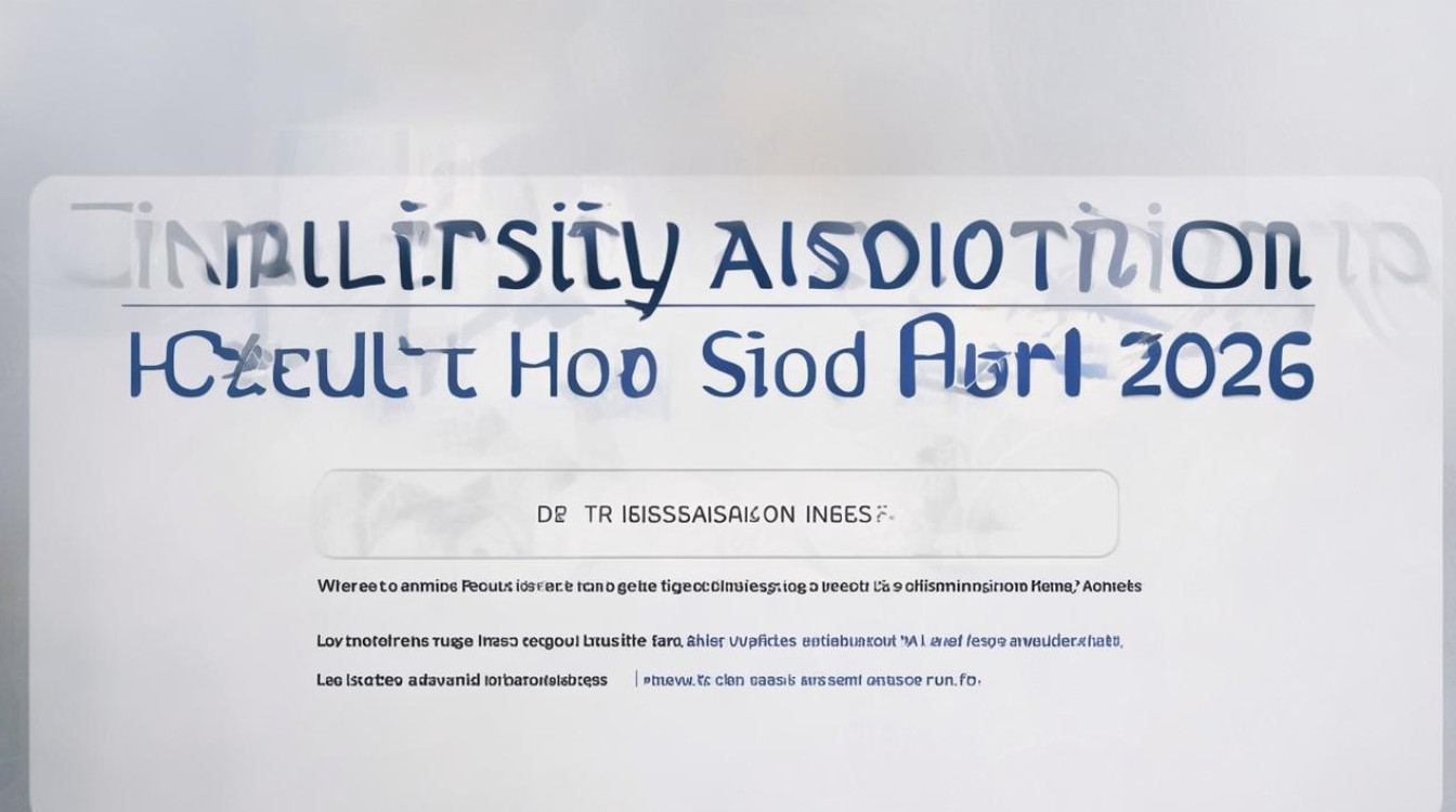 大学招生录取简讯在哪里看?2026最新大学录取结果查询入口 大学招生录取简讯在哪里看?2026最新大学录取结果查询入口