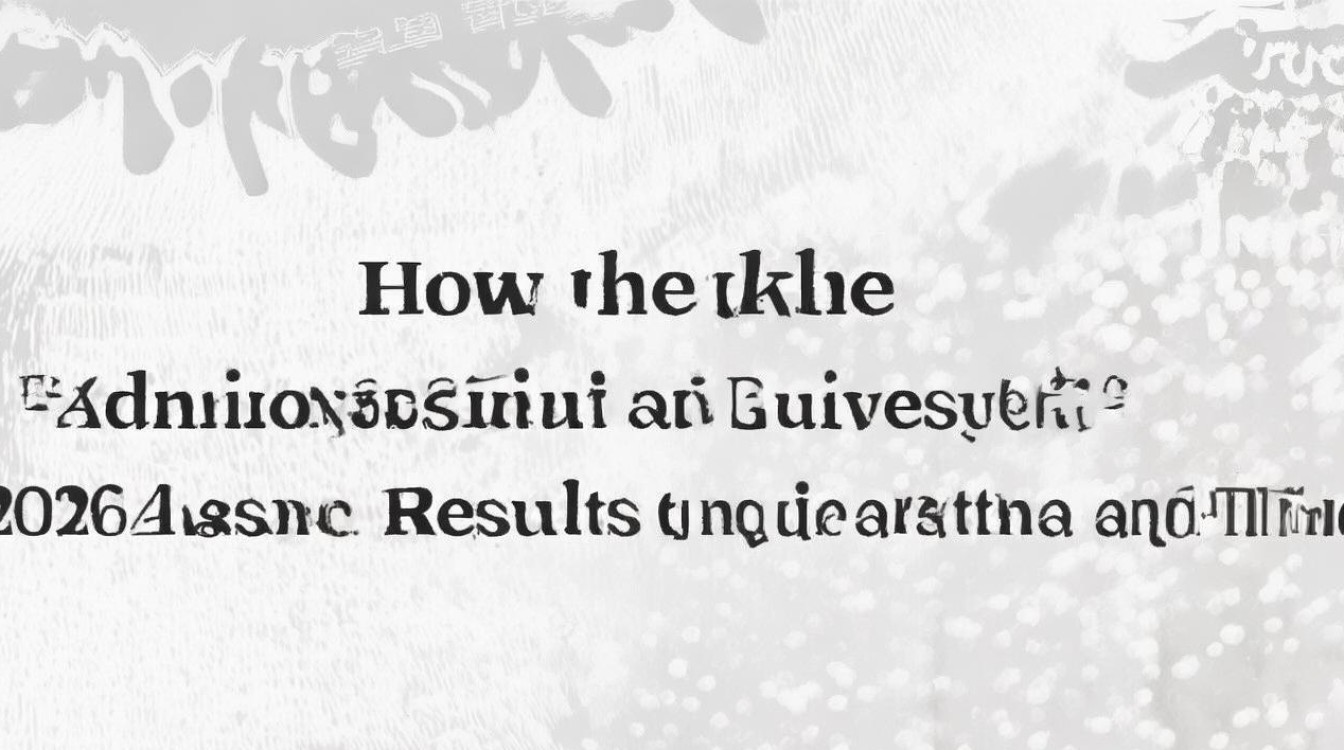 贵州大学录取状态怎么查？2026录取结果查询入口及时间