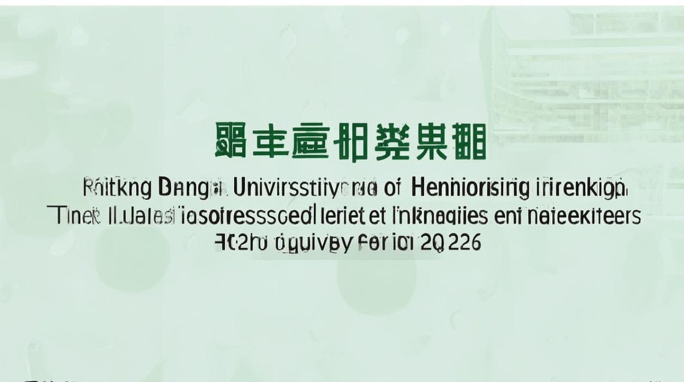 河南大学录取排名多少？2026最新河南高校录取分数线排名