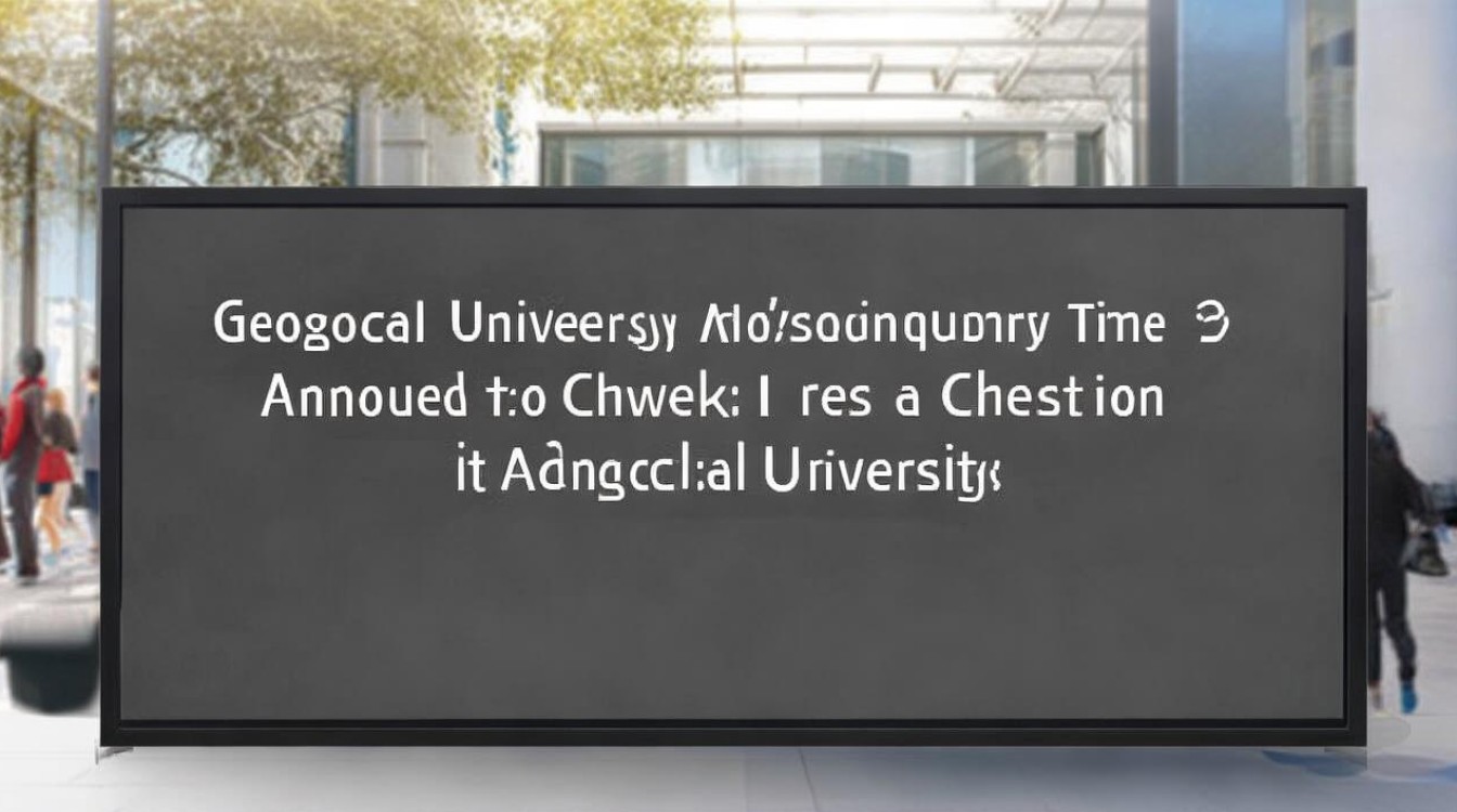 地质大学录取查询时间已定？地质大学录取结果怎么查