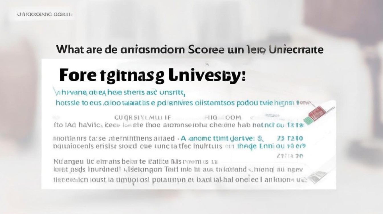 外国语大学录取分数线是多少？外国语大学录取条件有哪些？